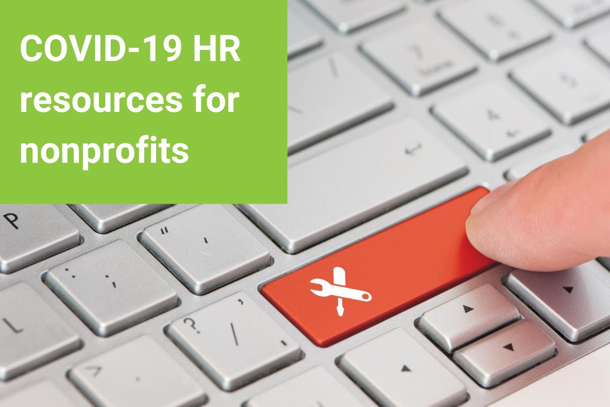 COVID19 HR Resources for Nonprofits ONN Resource Centre
